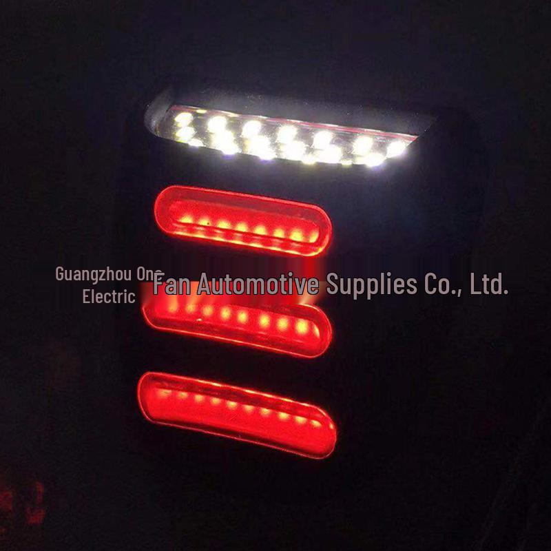 Chevrolet GMC Silverado Dual-Color LED License Plate Light