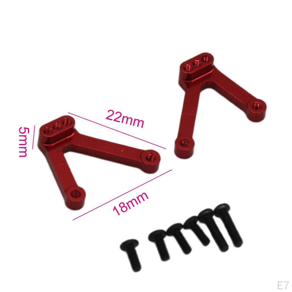 1/18 Rear Shock Absorber Bracket Accessories Replace Aluminum for Small RC Car