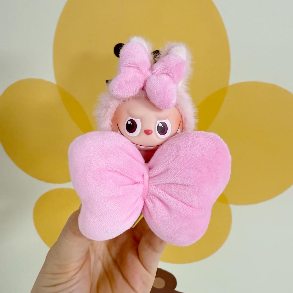 Mini Version 4.0 Vinyl Face Plush Blind Box Doll Clothes Christmas Set Small Nose Gaga Heart Bottom Password