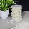 DIY Floral Embellishment Linked Bead Chain, 4-14mm Anti-pearl Jewelry Accessories for Wedding Decor