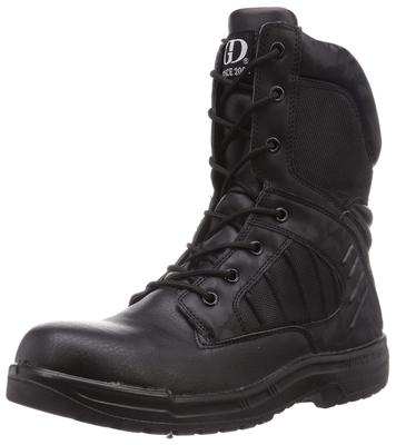 Japan Sicherheitsschuhe mit neuer Urethan- und Gummi-JSAA Schwarz Seite Größe 27 4E G-D Schuhe/Arbeit Doppelschichtige Sohlen, [Typ A] Zertifiziert, Camouflage, Reißverschluss,