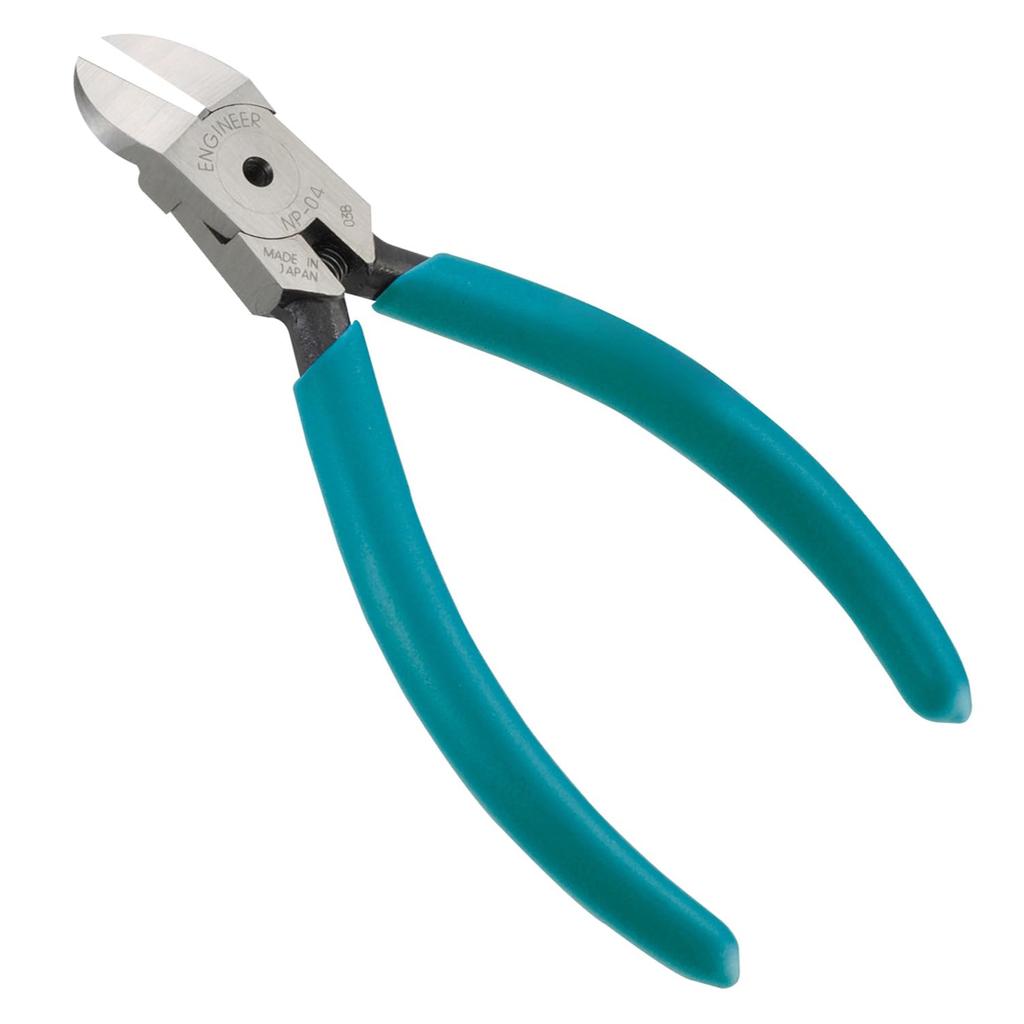 ENGINEER Straight Plastic Precision for Plastic Models NP-04 Single-Edged Nippers, 152mm,