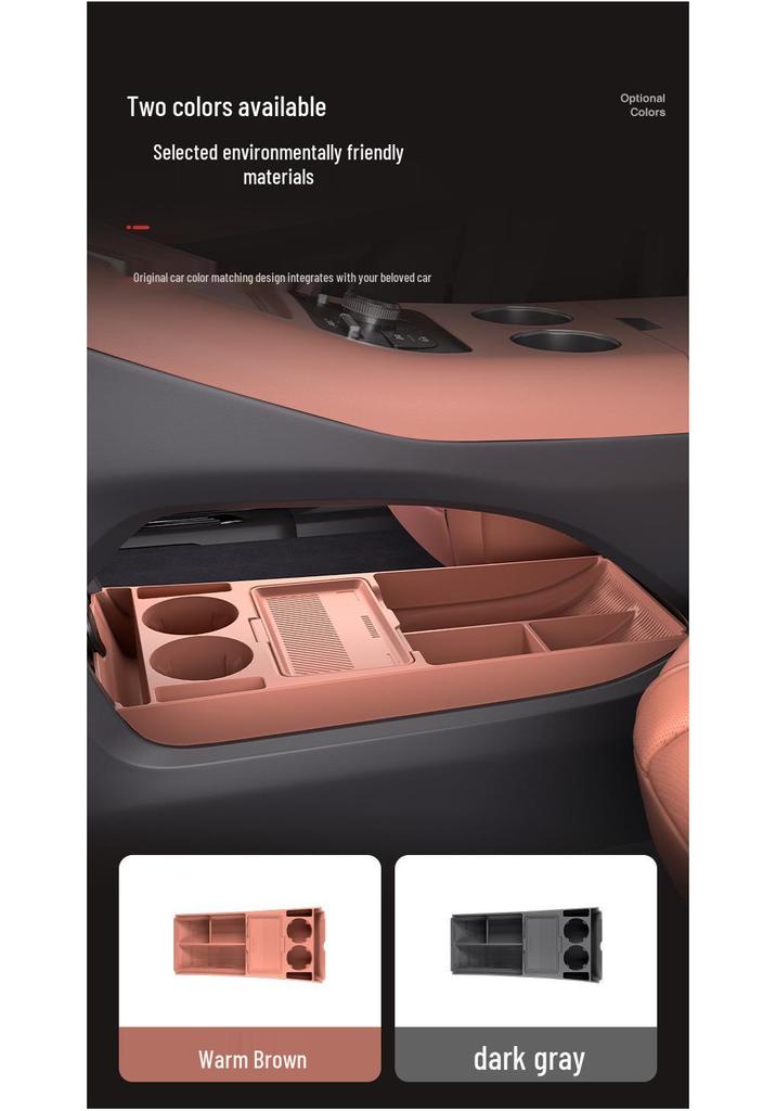 Geely 25 Galaxy L6 Center Console Armrest and Storage Box for Car Interior Modification