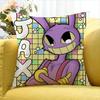 Jax Brooches Cartoon   Various Sizes Square Pillow Case For Car Home Bedchamber Decor