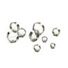 120 X 5.8-21mm Single Ear Plus Stainless Steel Hydraulic Hose Clamps O-Clips Pipe Fuel Air with Pliers Tool
