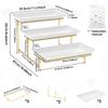 3 Tier Serving Stand Set Fruit Dessert Display Tray Cupcake Tier Stand for Home Party Wedding Display Tray