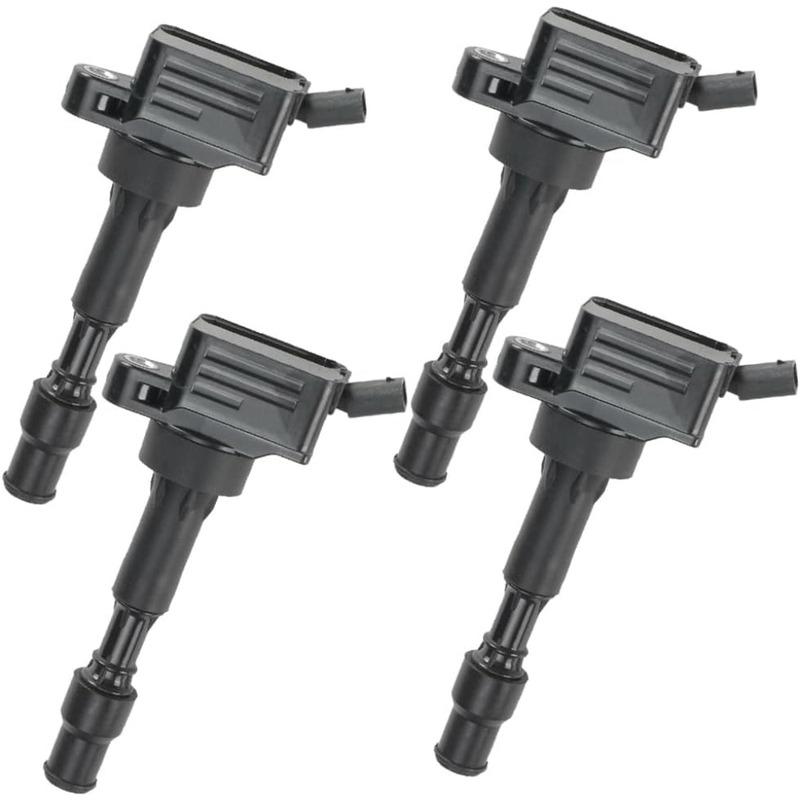 4Pcs 273002E601 27300-2E601 Ignition Coil for Hyundai Sonata Elantra Forte Kia Forte 2.0L