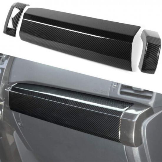 Passenger Co-pilot Dashboard Side Dash Decor Cover Trim Bezels for 4Runner 2010+