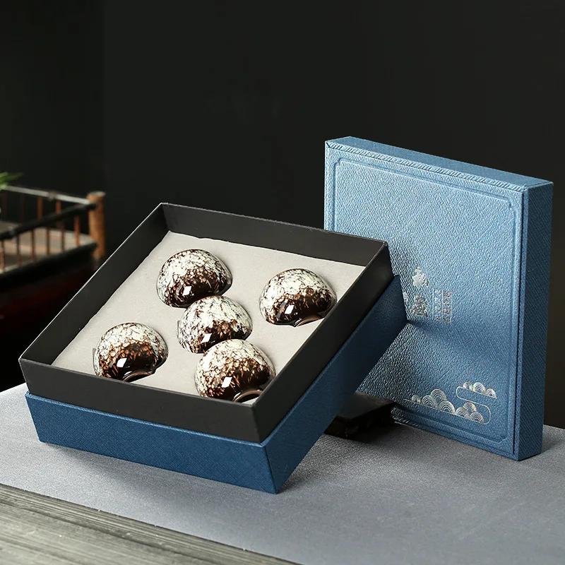 110ml-175ML Cuptor Changjian Cupă Creative Home Set de ceai ceramic Master Cup Chinezesc Kung Fu Ceai Bol Set Cadouri de afaceri Biroul Acasă