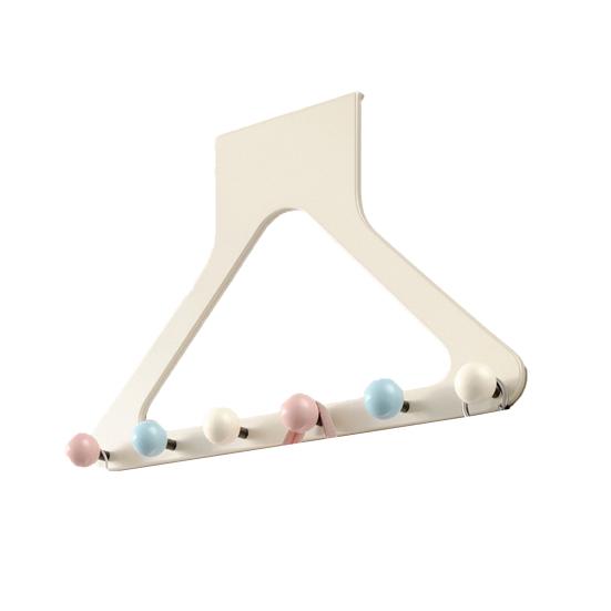 Hanger Rack Heavy Duty Coats Hats Scarves Coat Hanger Organizer Damage-Free Installation