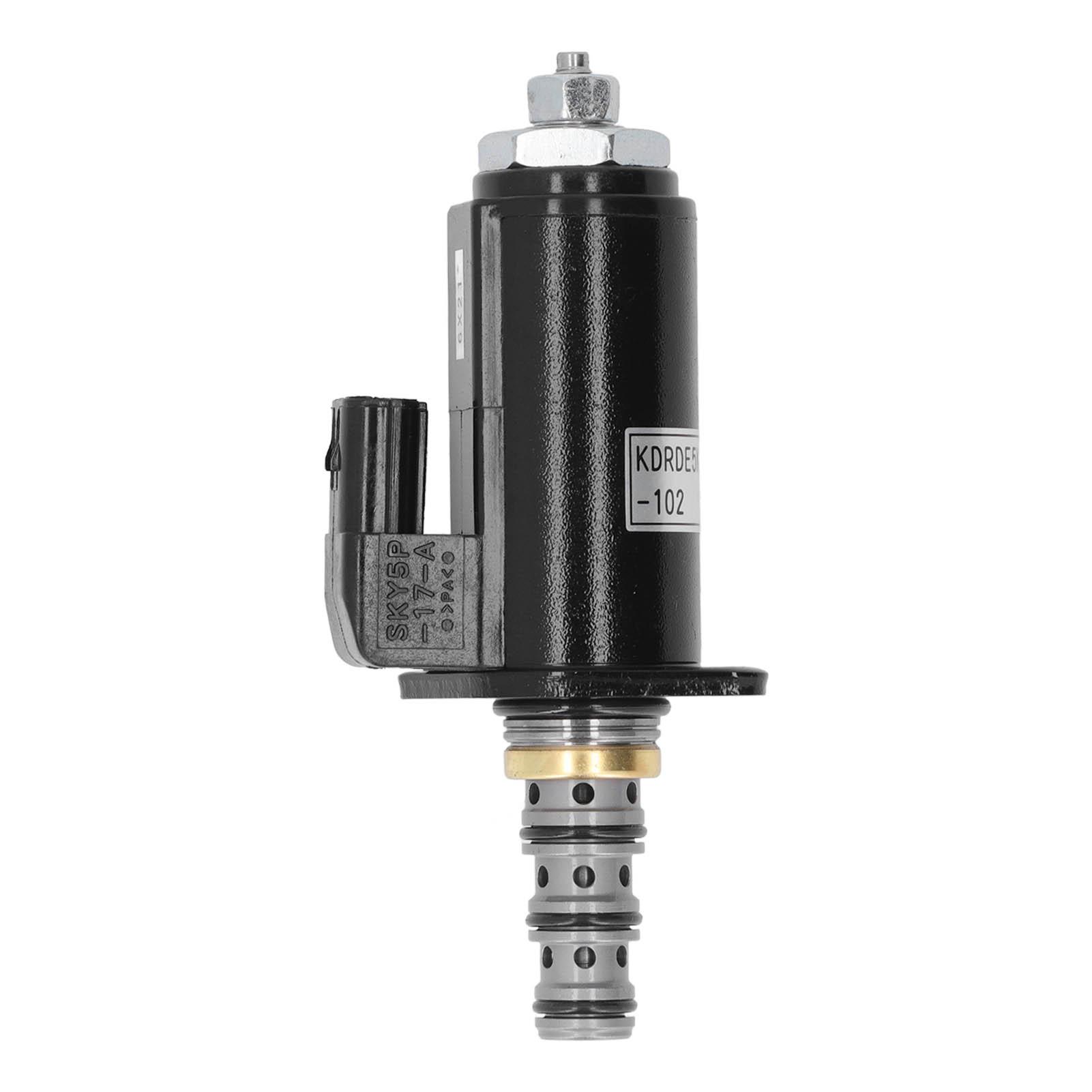 

Hydraulic Pump Solenoid Valve Alloy Steel High Hardness Efficient Excavator Hydraulic Solenoid