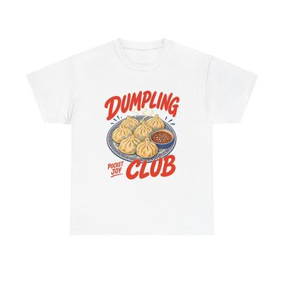 Dumpling Club Shirt, Vintage Dumpling Tee, Retro Food Lover T-Shirt, Dim Sum Foodie Gift