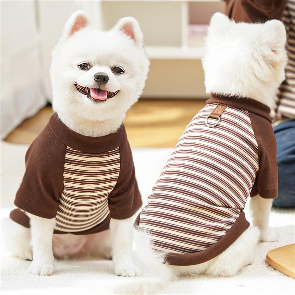 Winter Dog Pullover Sweater Puppy Pajamas,Warm Pet Sweatshirt Clothes With D-Ring For Small Medium Large Dogs