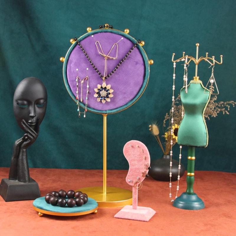Elegant Ear Stud Display Stand Jewelry Organizers Earrings Display Holder Earrings Rack Suitable for Earrings Showing