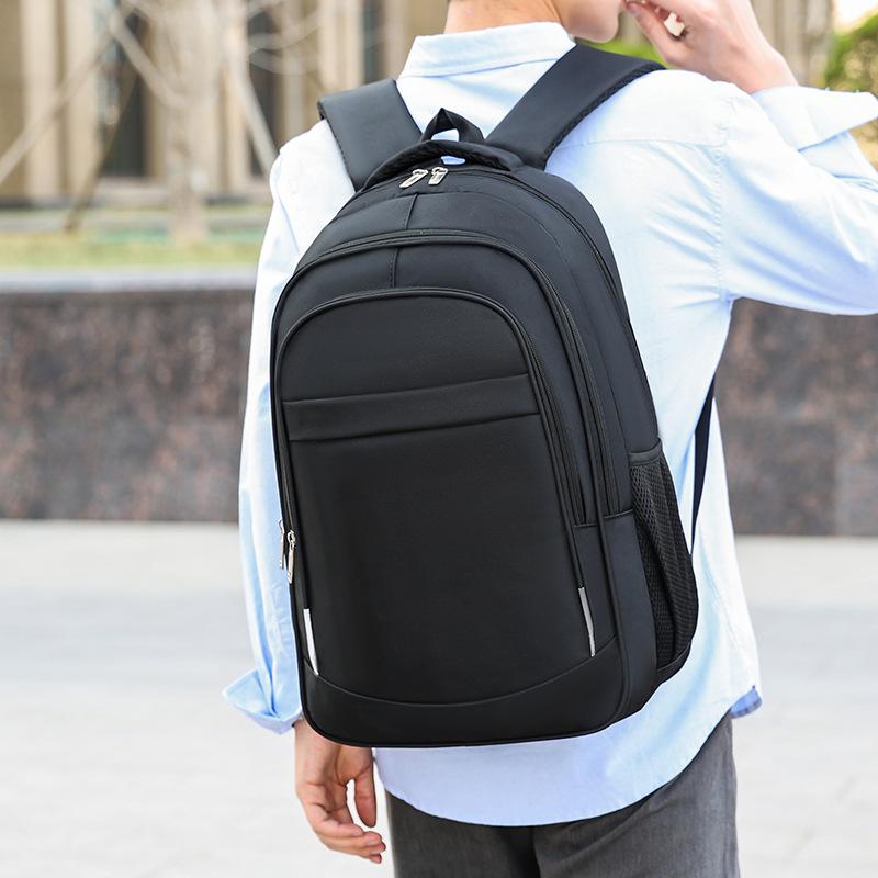 Schoolbag Men's Business Backpack 1011 Simple Casual Computer Backpack USB Charging Student Bag Fashion Backpack Men's