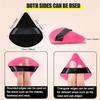 Rubyface 15pcs Triangle Powder Puff For Women Makeup Sponge puff Multicolored Face Dry Wet Makeup Puff for Loose Powder Body Powder, Cotton Cosmeti