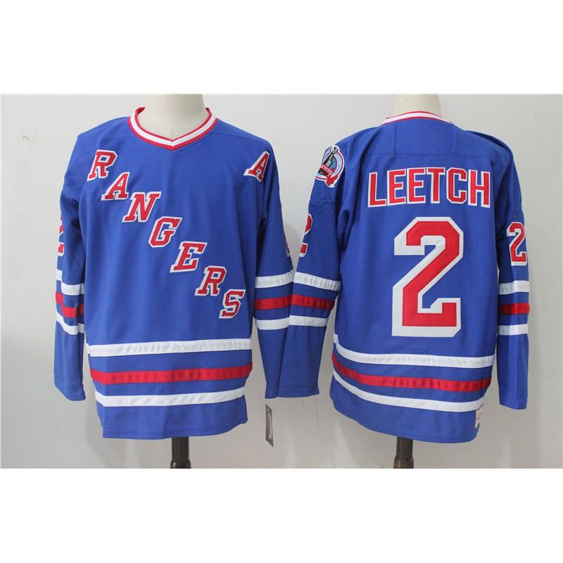 New York Rangers NHL Hockey Jersey Uomo Uniforme da Ghiaccio Abbigliamento per Tifosi Miscela Sintetica Premium