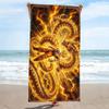 Goku Anime Print Beach Towel, Large Soft Quick Dry Towel for Beach Camping Swimming