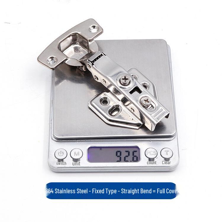 304 Stainless Steel Soft Close Hydraulic Cabinet Hinges - Thickened, Two-Stage Force for Furniture