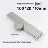 N52 Super Strong Neodymium Iron Boron Magnet, Rectangular 25x30x100mm, Permanent Magnetic Steel Sheet.