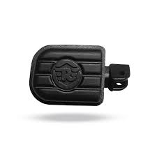 Black Deluxe Footpegs Rider For "Royal Enfield Shotgun & Classic 650"