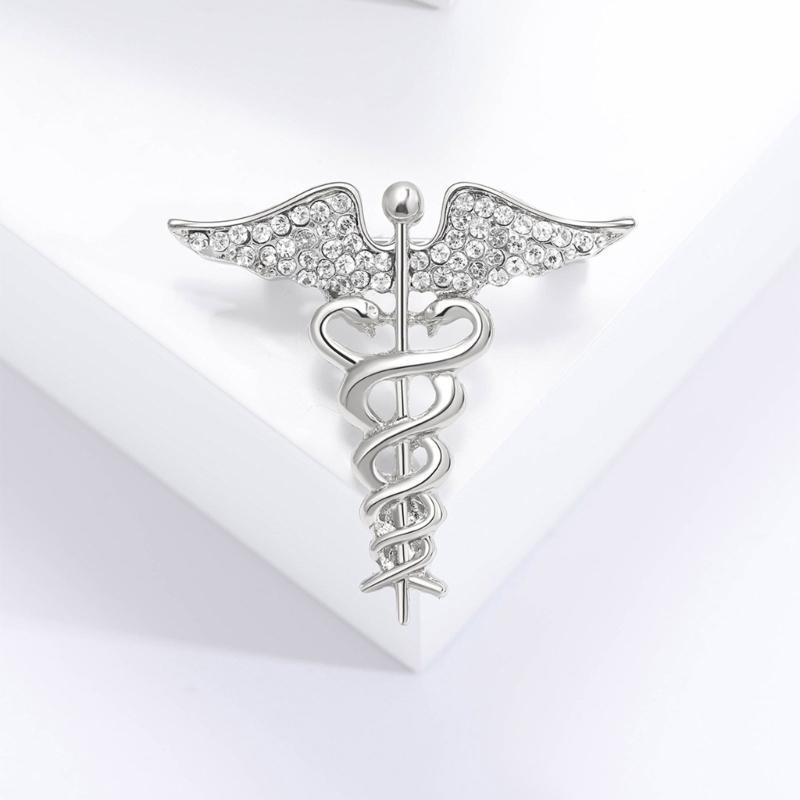 Fashionable Sophisticated Angelic Wing Lapel Pin with Dripping Oil Designs Contrast Accessory for Party Supplies Costumes