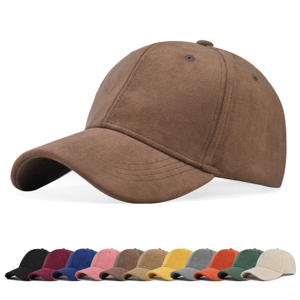 

Дышащая бейсболка с замшевым козырьком, повседневная кепка Snapback для мужчин и женщин