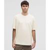 Lululemon HeavyweighT CoTTon Jersey T shirT  Wordmark Graphic lighT Ivory