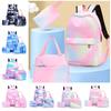 Stylish And Durable Nylon Backpack Set 3 Piece School Bag Lunch Bag And Pencil Case Unisex Design