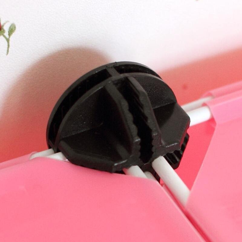 100Pcs Modular Wardrobes Plastic Connectors Functional Interlocked Clips For DIY Shelving Storage Organizers Cube
