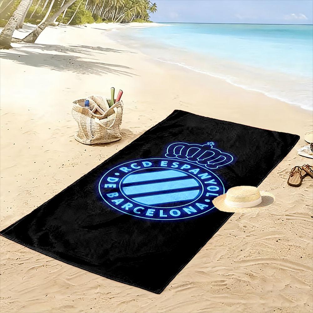 Radiant royal emblem Print beach towel, quick drying, suitable for travel, outdoor sports, jogging, the beach and swimming, gift
