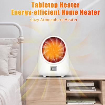 Calentador de espacios pequeños para el hogar, calentamiento rápido, temperatura ajustable, funcionamiento silencioso, clima frío