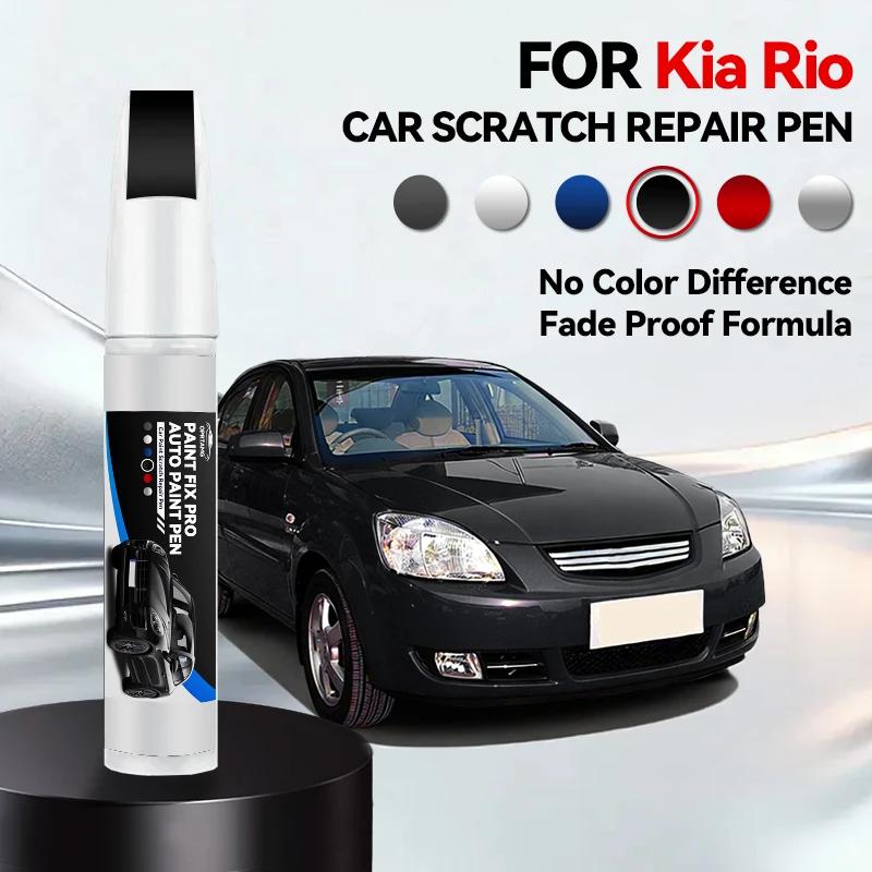 Car Dedicated For 2000-2025 KIA Rio JB DC UB YB Paint Repair Pen Touch Up Scratch Remover DIY Auto Accessories Black White Silve