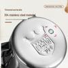 Jiwanggu 304 Stainless Steel Food-Grade Mug with Lid (10-Pack)
