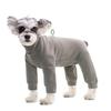 Warm Adjustable Pet Dog Jumpsuit Small Breeds Winter Coat With Fleece Lining