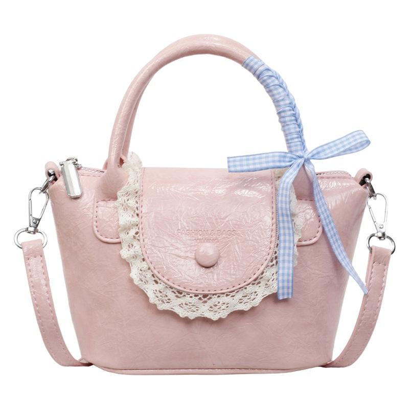 Popular Small Bag Women's Summer New Simple Versatile Messenger Bag Casual Bucket Bag