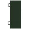 Folding Sofa Bed 75 x 63 x 45 cm Dark Green