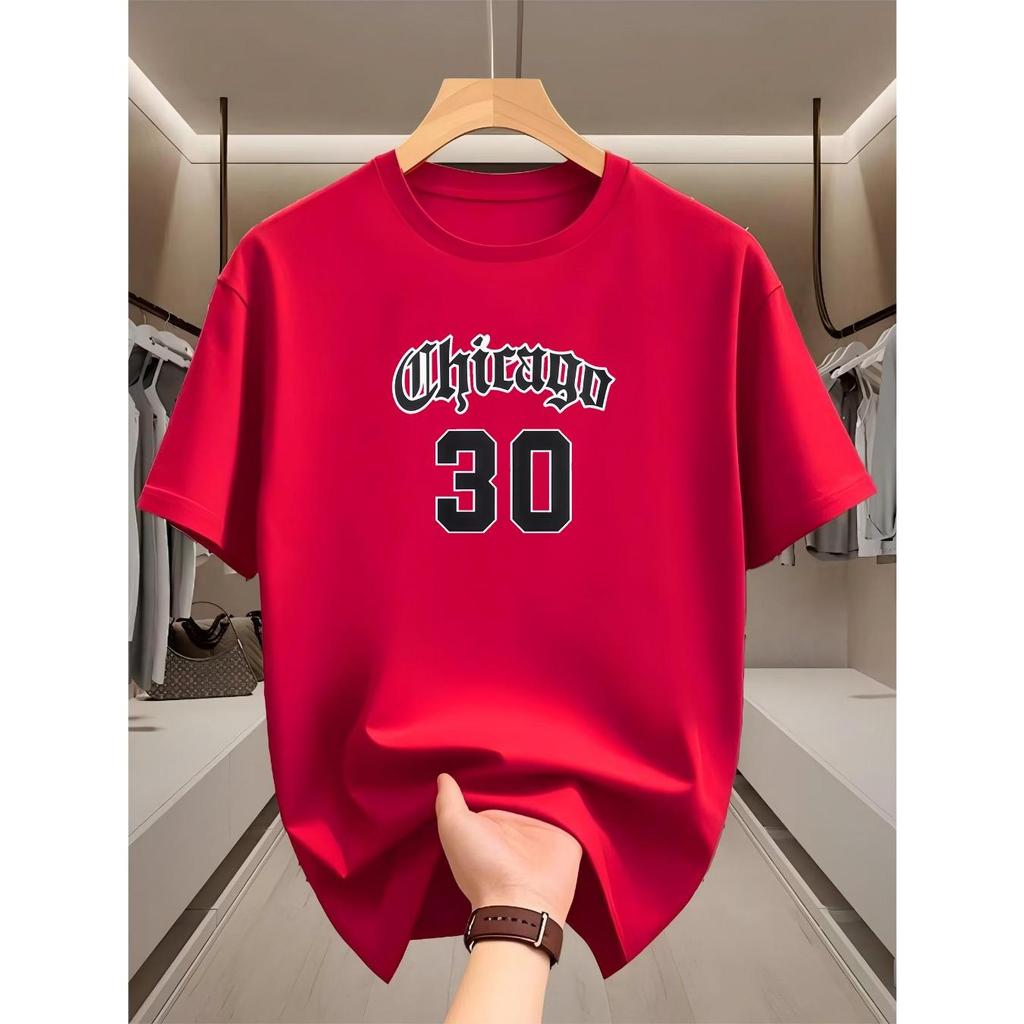 New summer short sleeved T-shirt with fashionable printed design