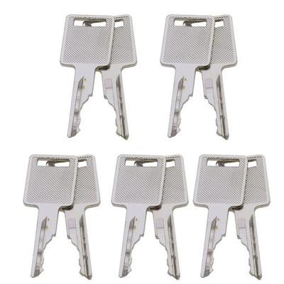 10Pcs Ignition Keys 307852A1 for Bobcat Case Heavy Equipment 9270 9280 9310 9330