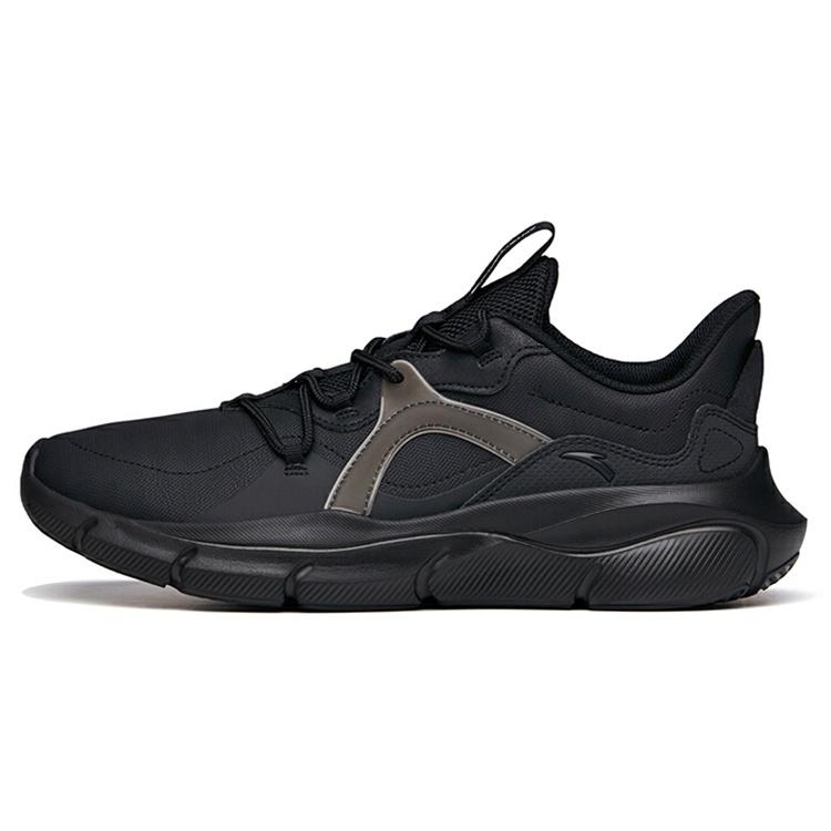 ANTA Training Series Sneakers  Solid Black  Men s 112117708-5 EU 42.5