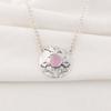 Rose Chalcedony Handmade Gemstone Pendant, 925 Solid Sterling Silver Pendant Antique Jewelry, Pendant For Engagement Gift