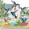 Prevent Bird Accidents with Easily Apply Window Decals Safety and Beauty AntiCollision Cling Decals for Glass Protectors