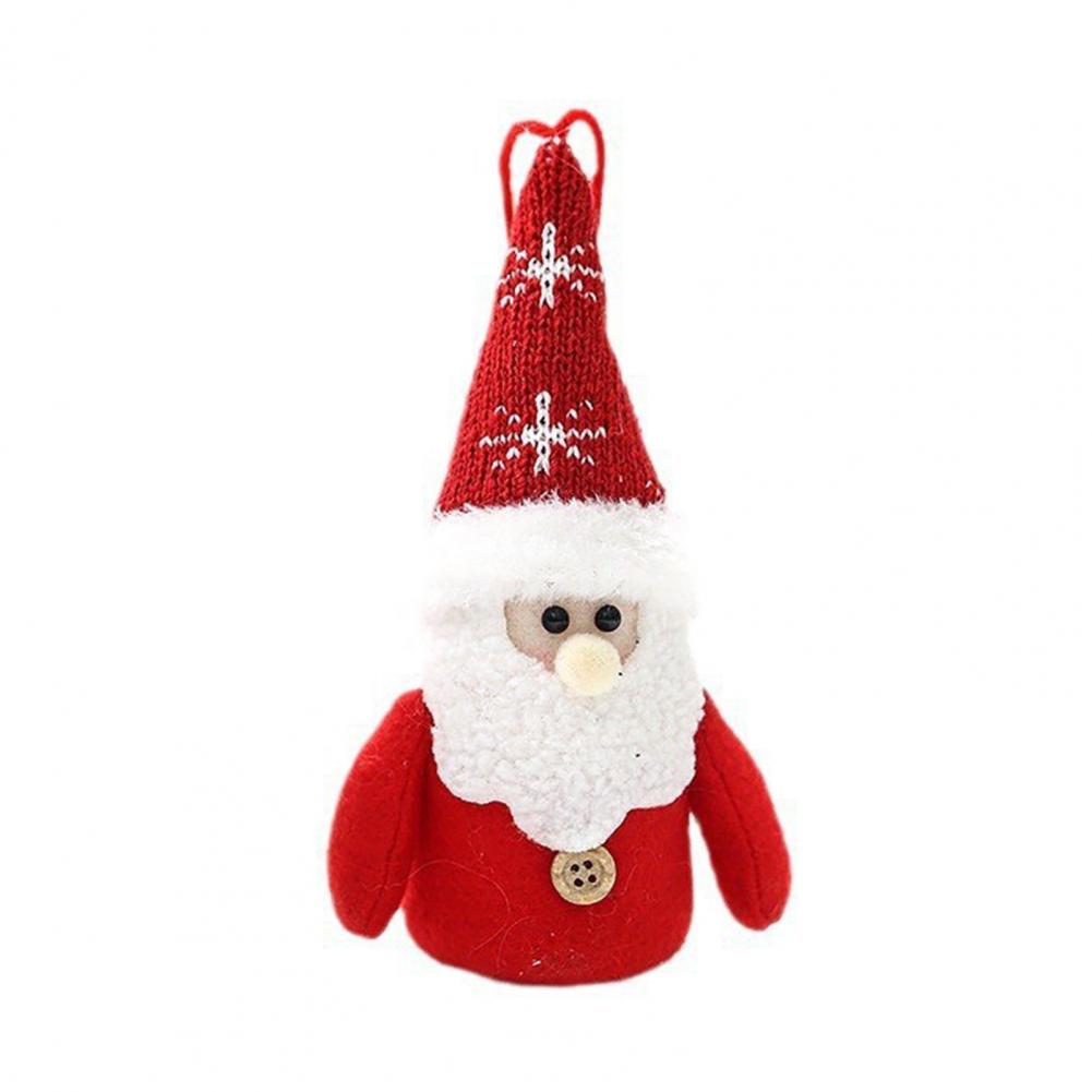 Christmas Gnome Hanging Ornaments with Lights Handmade Design with LED light for Shelf Table Fireplace Christmas Tree