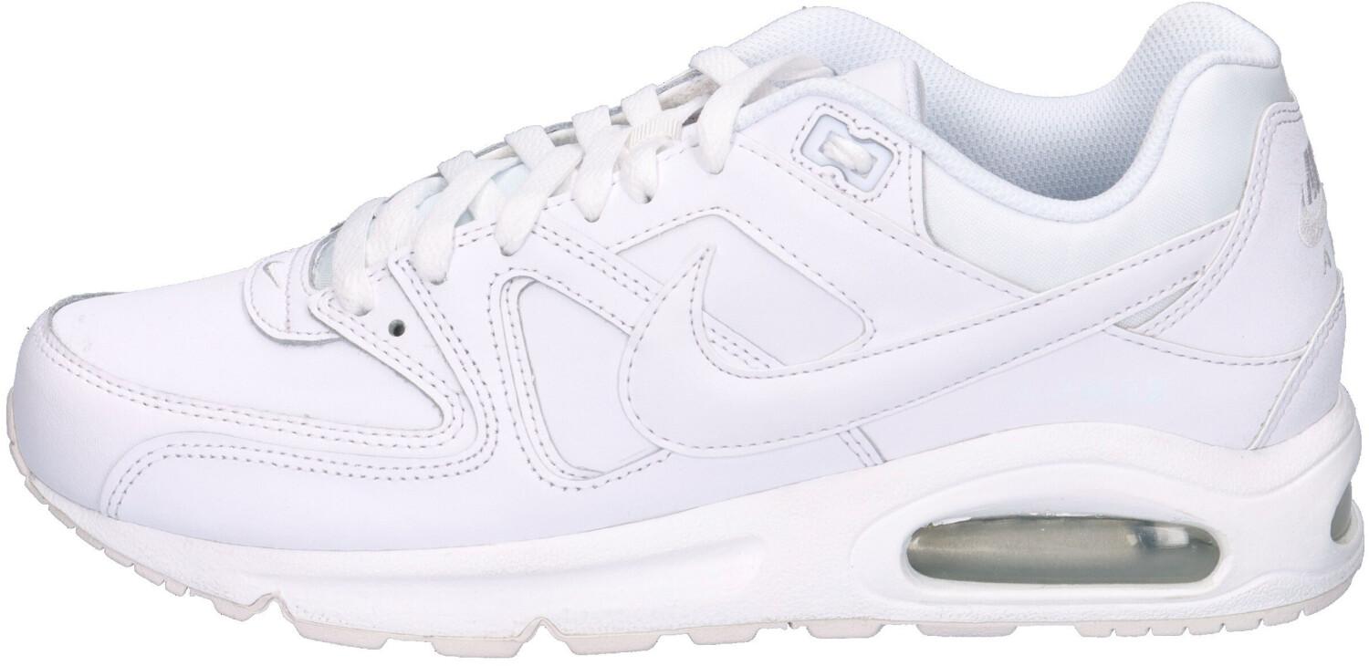 

Кроссовки Nike Air Max Command Leather белый/белый/металлическое серебро 44