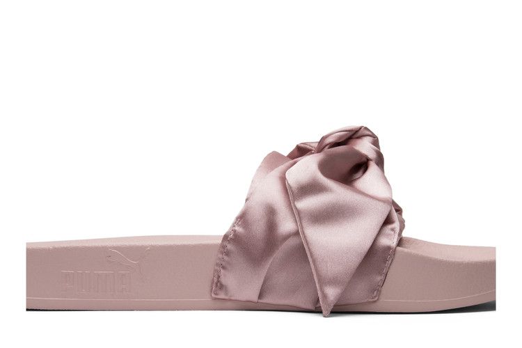 Klapki damskie Puma Bow Slide Rihanna Fenty Różowe (Kobiety) Srebrny Różowy/Srebrny Puma