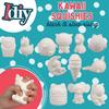 Diy Blank Squishy Toys,Slow Rise White Squishy Antistress Anxiety Anti Stress Relief Toys For Kids Children Painting Adhd Autism