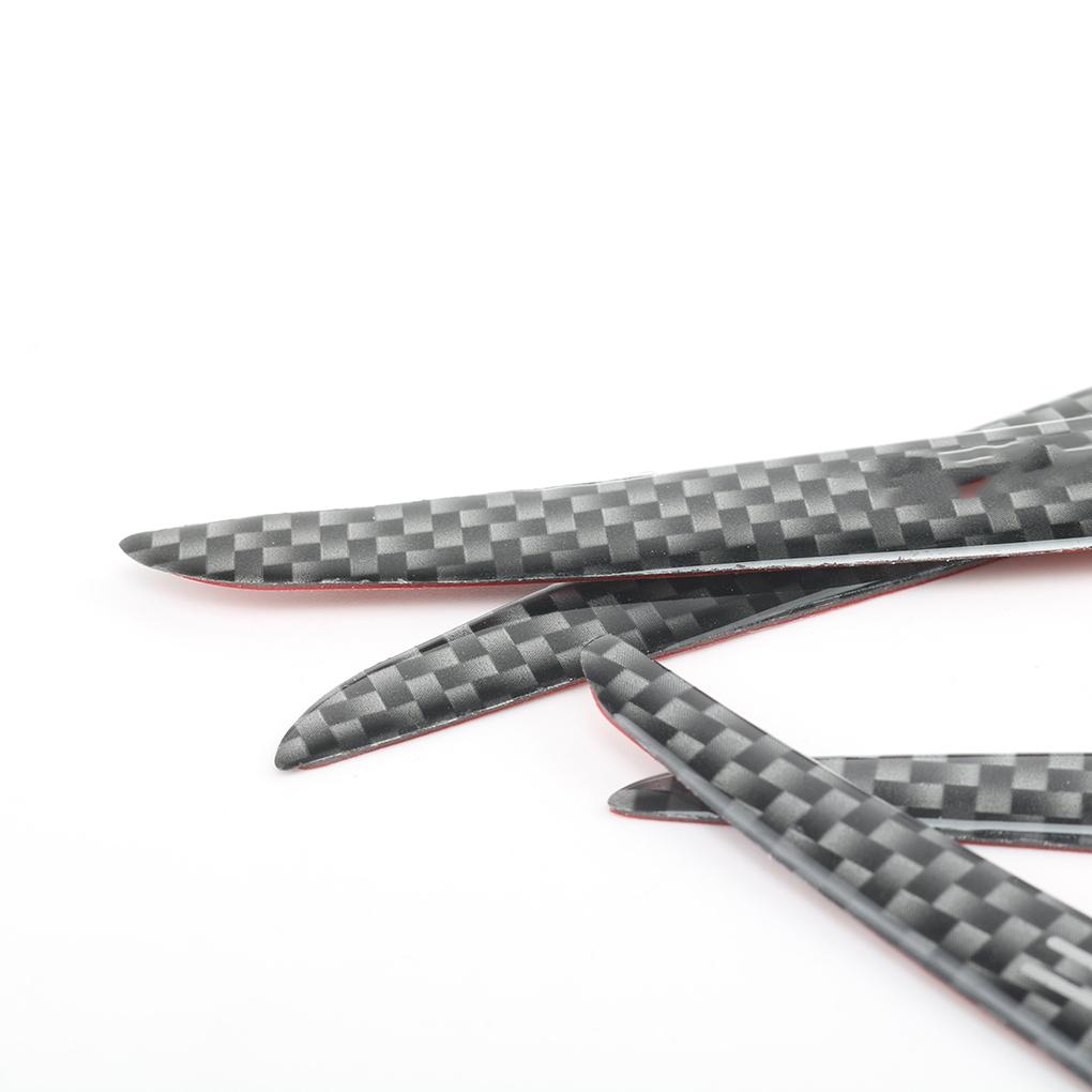 4X Anti-Scratch Carbon Fiber Car Door Edge Protector Guards Sticker Trim Strip M