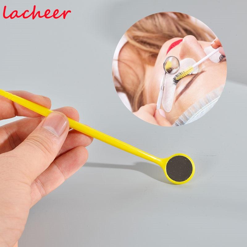 Thin handle professional precision dental mirror for eyelash extension