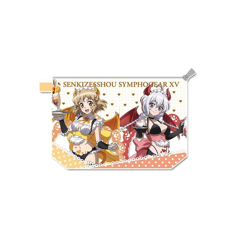 

Сезонные растения Senki Symphogear XV Оригинальная иллюстрация Косметичка Тачибана Крис Маленький Дьявол Официантка H140 мм x Ш210 мм x Г50 мм Полиэстер Zesshō