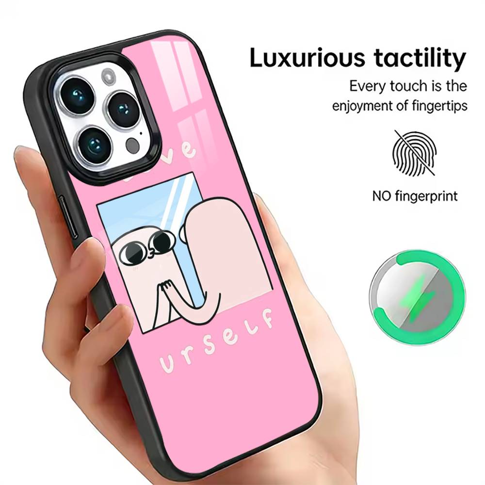 

Ketnipz Cartoon Leather Phone Case For iPhone17,16,15,14,13,12,11 Plus,Pro Magnetic For Magsafe Wireless Charging iPhone17